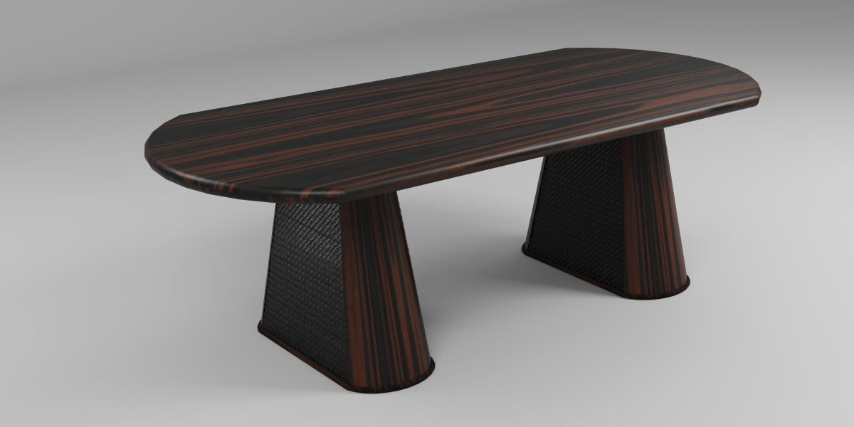 Akburo Versace Abanos Toplantı Masası