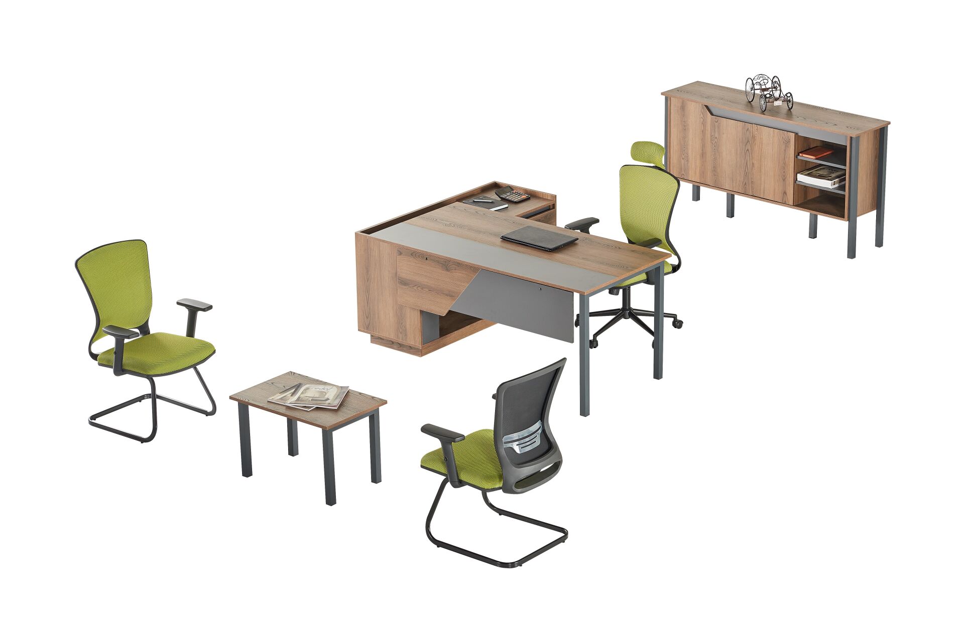 Akburo Staff Masa Takımı Full Set