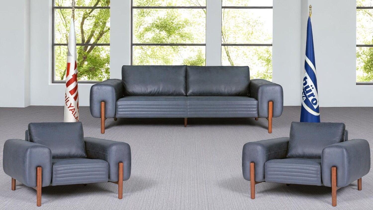 Akburo Ofis Sofa   oturma grubu