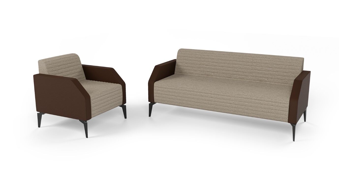 Akburo Ofis Mercan Oturma grubu