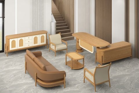 Akburo Bohemian Executive Office Set Full Set