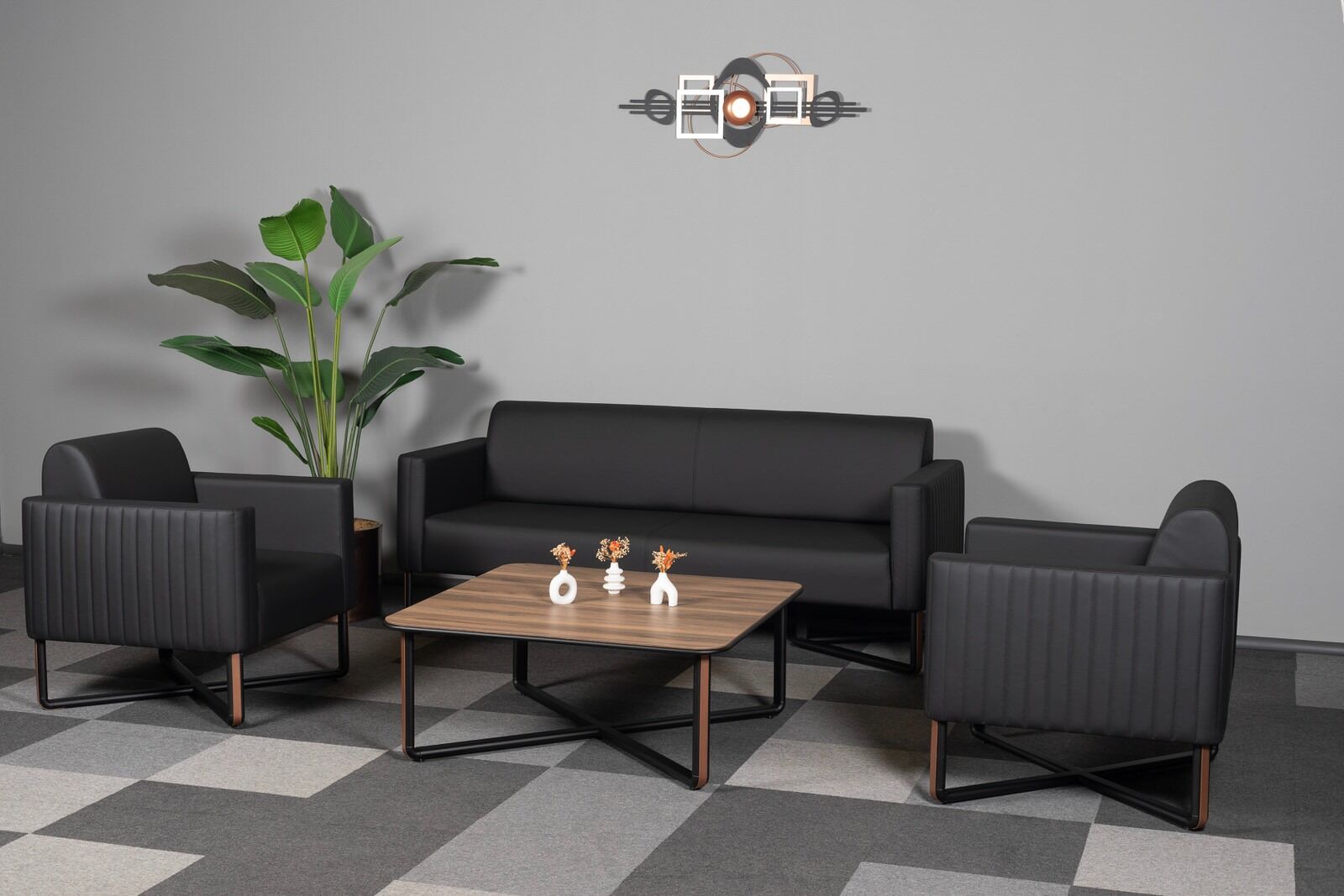 Efor 3'lü oturma grubu