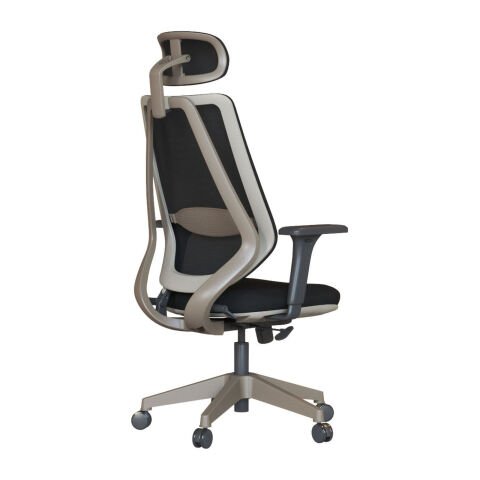 Akburo Marvin Fileli Ofis Koltuğu (Cappuccino İskelet)