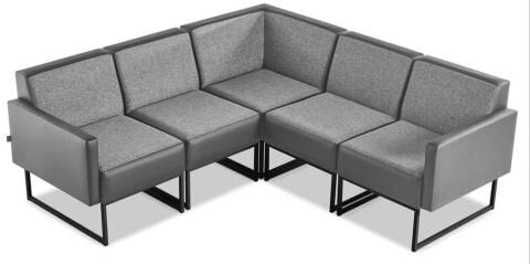 Akburo Corner 5'li Takım Bekleme Koltuğu