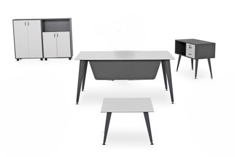 Akburo Focus Executive Office Set Without Seat