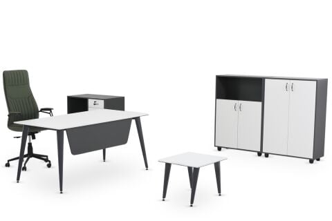 Akburo Focus Executive Office Set Without Seat