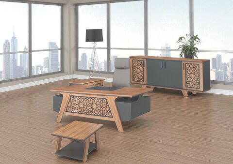 Akburo Milano Executive Office Set Without Seats