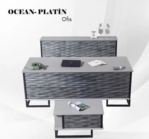 Ocean Platin Makam Takımı Koltuksuz