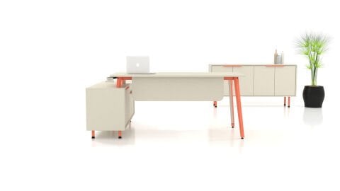 طقم مكتب تنفيذي من أكبورو ميلا بدون مقعد