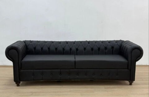 Akburo Chester 3'Lü Kanepe (Harşena Deri)