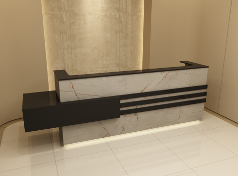 Akburo Slim Karşılama Bankosu