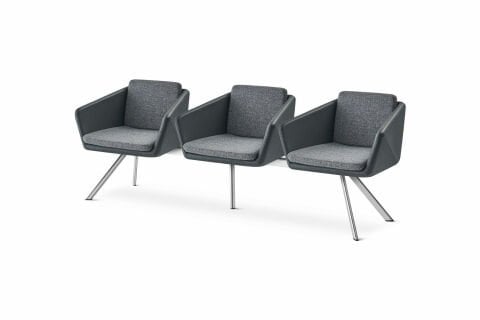 Akburo RS-5096 Üçlü Bekleme Koltuğu