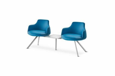 Akburo RS-5075 İkili Sehpalı Bekleme Koltuğu