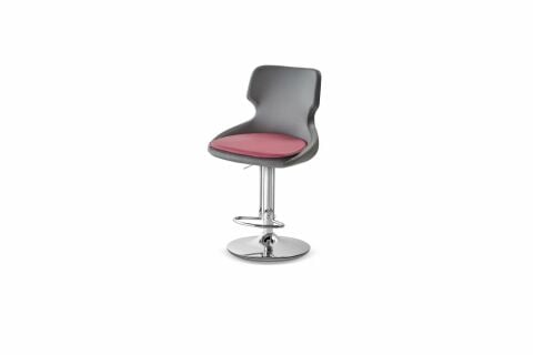 CHROME BAR CHAIR