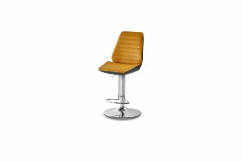 CHROME BAR CHAIR