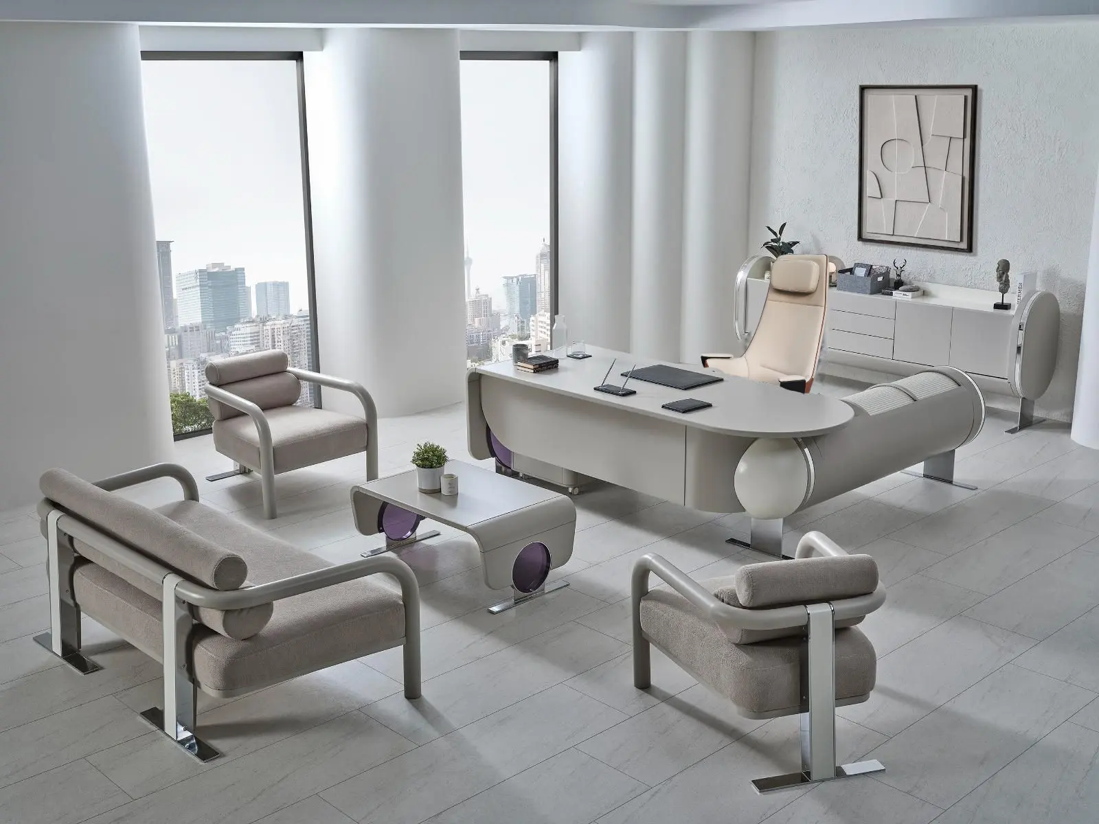 Akburo Genesis Makam Takımı (Krem)