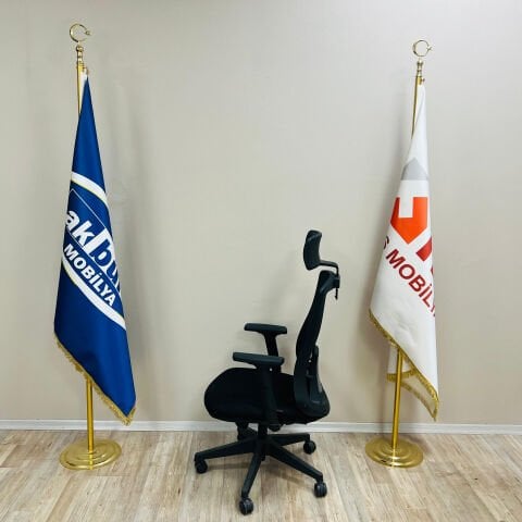 Akburo Pony Fileli Ofis Koltuğu