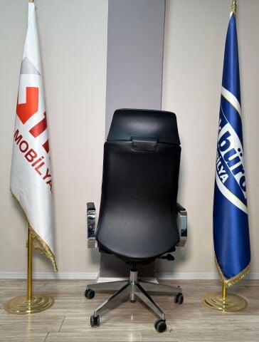 Akburo Ofis Sunset Derili  Yönetici Koltuğu Krom