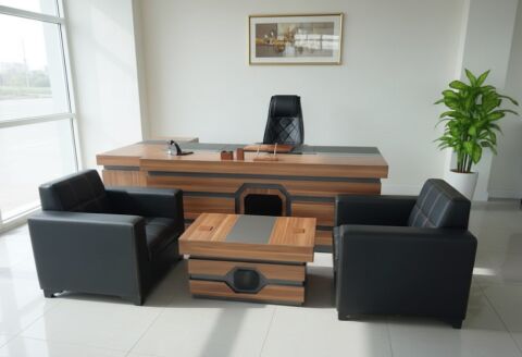 Akburo Baron Executive Office Set Modelle mit Seda Sitzgruppe