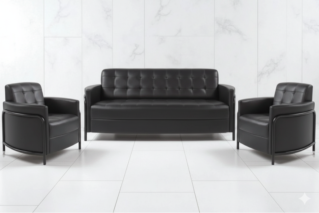 Akburo Ofis Dolunay Oturma Grubu 3+1+1