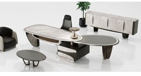 مجموعة مكتب أكبورو أوفيس بال التنفيذية الكاملة