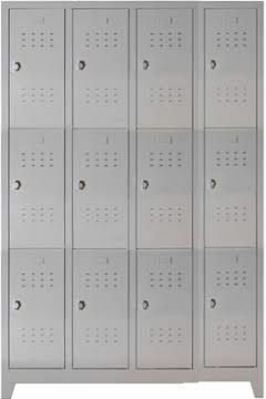 خزانة ملابس الموظفين، 12 قطعة