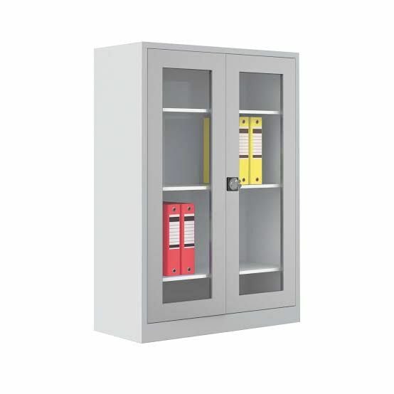 Çelik Dosya Dolabı 130luk CAMLI