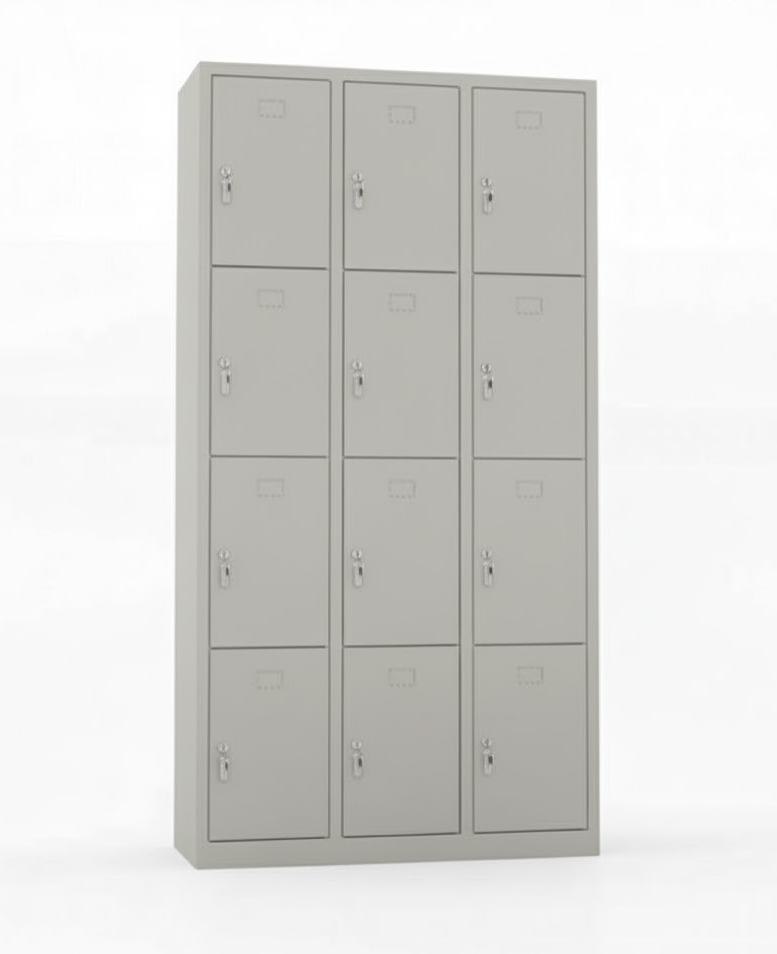 خزانة المعلم مع 12 حجرة