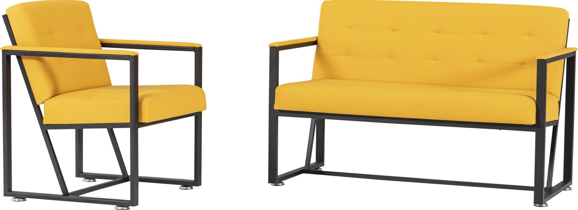 Akburo Office Gelbe Sitzgruppe