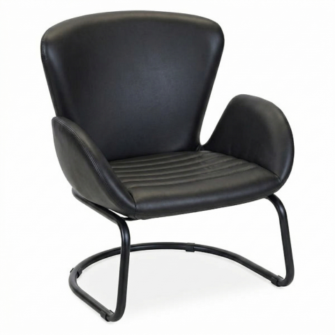 Yonca Siyah Bekleme Koltuğu