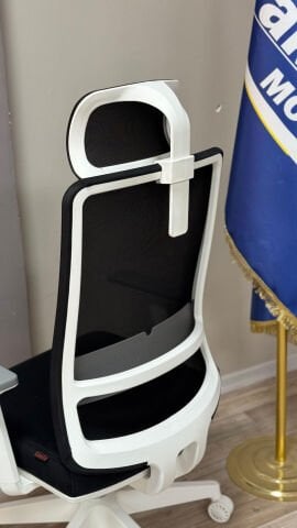 Akburo Greta Fileli Ofis Koltuğu (Beyaz İskelet)