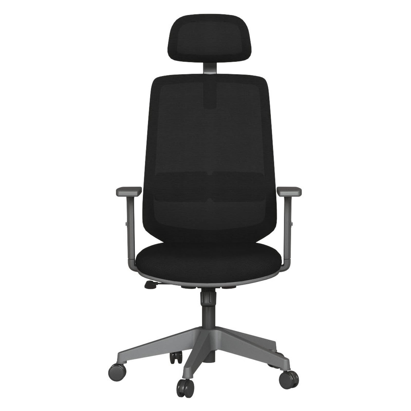 Akburo Mabel Fileli Ofis Koltuğu (Gri İskelet)