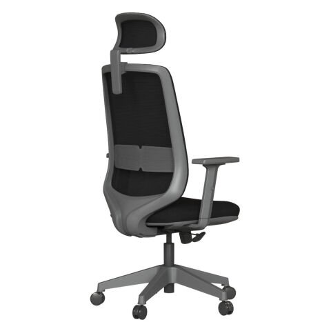 Akburo Mabel Fileli Ofis Koltuğu (Gri İskelet)