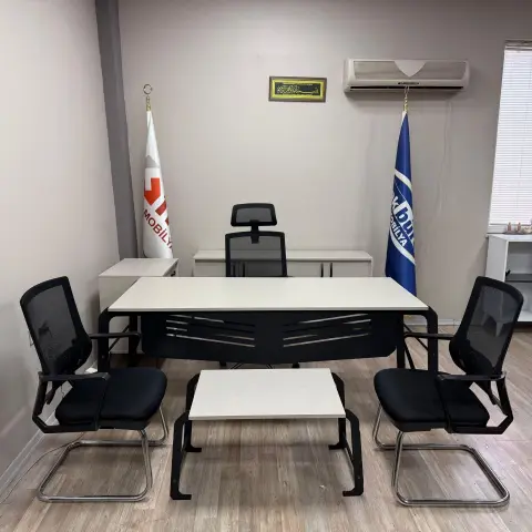 Akburo Comfort Masa Takımı Power Fileli Koltuk Takımı İle Set