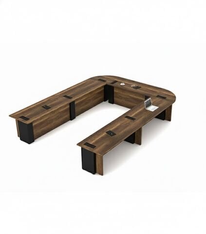 Akburo Monte U Toplantı Masası 740 Cm