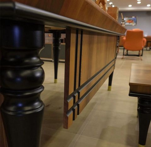 Akburo Ofis Pierra mdf makam takımı oturma gruplu