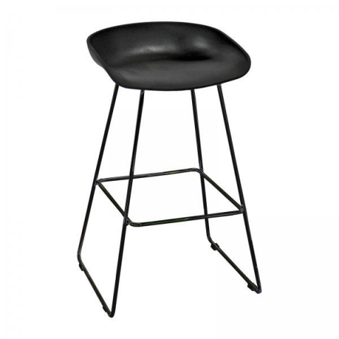 Akburo Solid Bar Taburesi (Siyah Oturak)