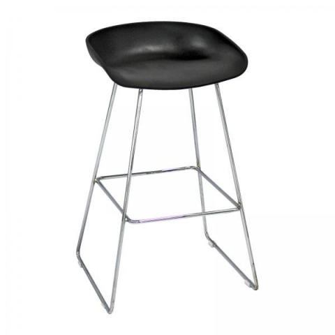 Akburo Solid Bar Taburesi (Siyah Oturak)