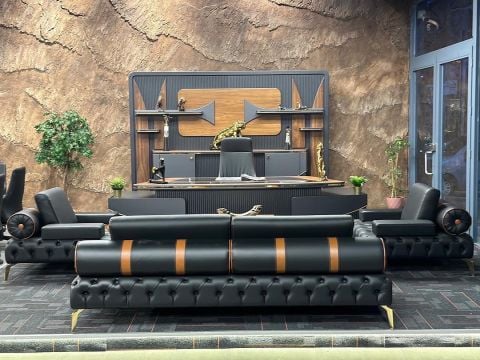Akburo Ofis Slice makam takımı oturma grubu dahil