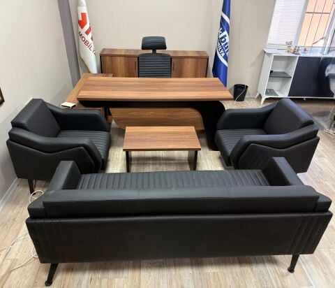 Akburo Riga Masa Takımı Trios Oturma grubu