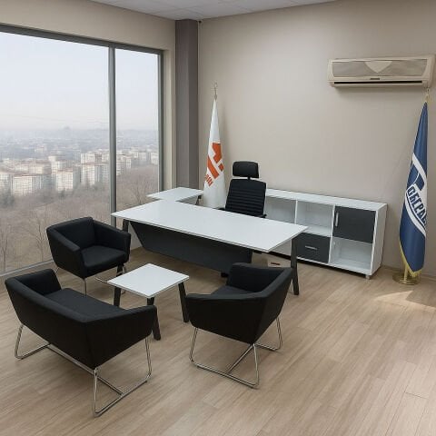 Akburo Maze Masa Takımı Eva Otuma Grubu İle Set