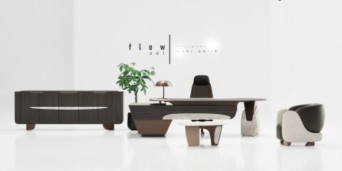 Akburo Office Flow Executive Büroset ohne Sitz