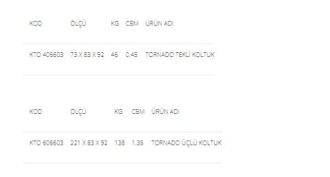 Akburo Ofis Tornado oturma grubu