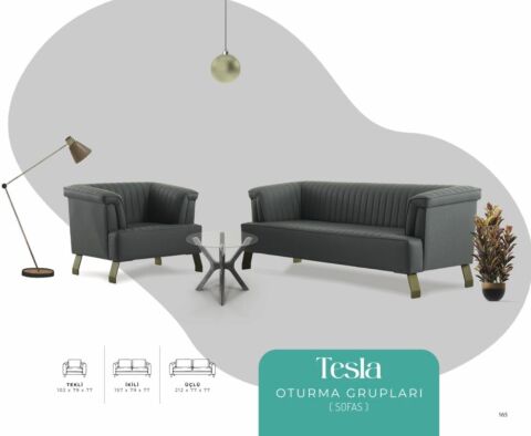 Akburo Ofis Tesla  oturma grubu