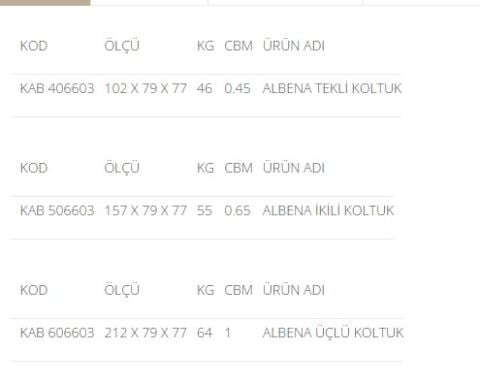 Akburo Ofis Albena  oturma grubu
