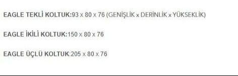 Akburo Ofis Eagle oturma grubu