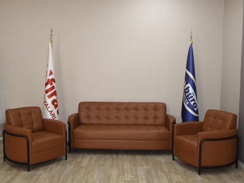Akburo Ofis Dolunay Oturma Grubu 3+1+1