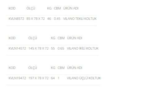 Akburo Ofis Vilano  oturma grubu