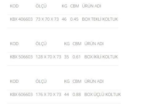 Akburo Ofis Box oturma grubu