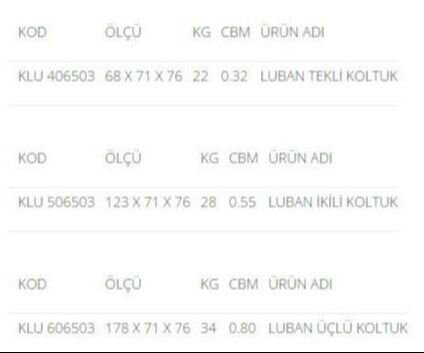 Akburo Ofis Luban  oturma grubu